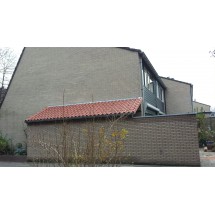 Het dak is vandaag afgemaakt.