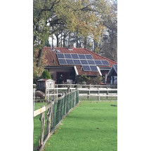 Zonnepanelen precies zo geplaatst dat ze volledige opbrengst halen